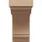 Ekena Millwork 9"W x 18"D x 18"H Classic Warren Rough Cedar Woodgrain TimberThane Corbel, Primed Tan CORUR09X18X18WARRCPR - alternate 5